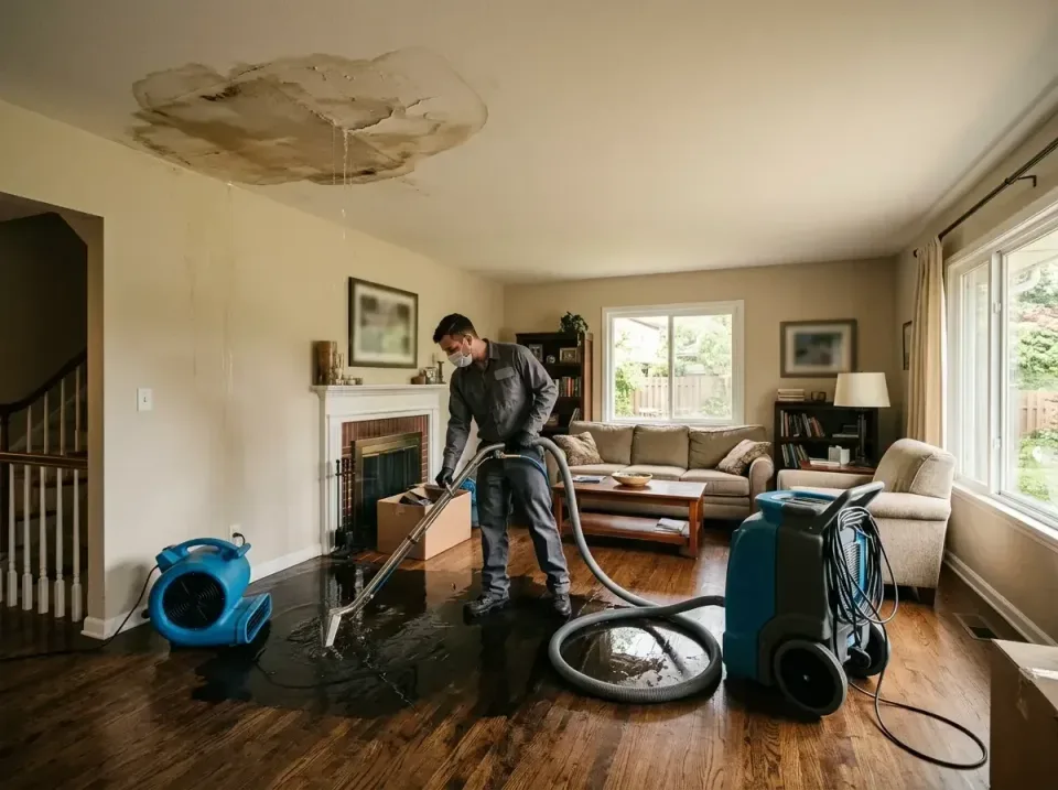 attic-pipe-burst-ceiling-drip-008 — frequently asked questions, Water Damage Restoration & Carpet Care in Council Grove, KS